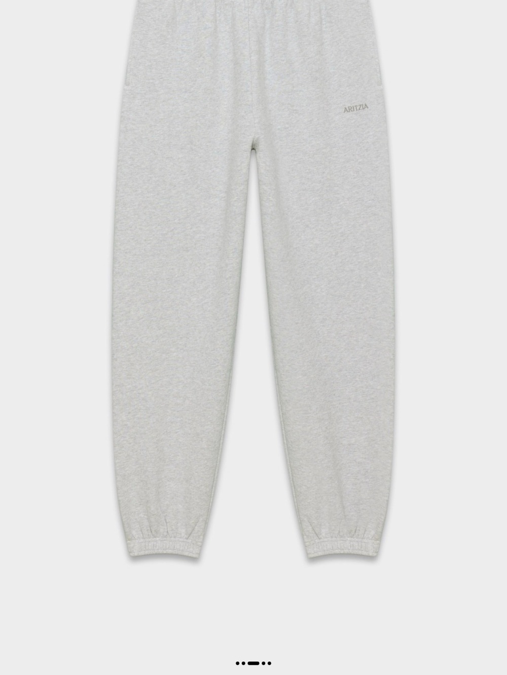 Aritzia Light Gray Heather Sweatpants